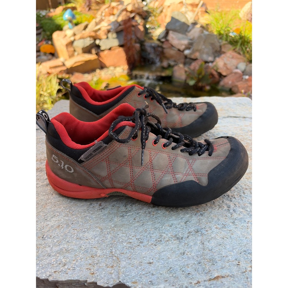 Five Ten Guide Tennie Approach Shoes Mens 8 Brown Red Orangeade Stealth
C4